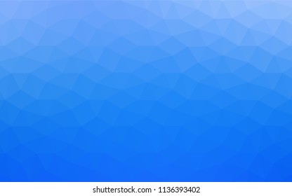 Dark Blue, Yellow vector shining triangular backdrop. A sample with polygonal shapes. Best triangular design for your business.