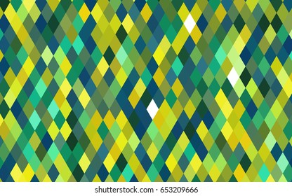 Dark Blue, Yellow vector shining triangular background. Modern geometrical abstract illustration with gradient. The polygonal design can be used for your web site.