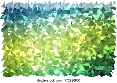 Dark Blue, Yellow vector shining triangular template. Colorful abstract illustration with gradient. The completely new template can be used for your brand book.