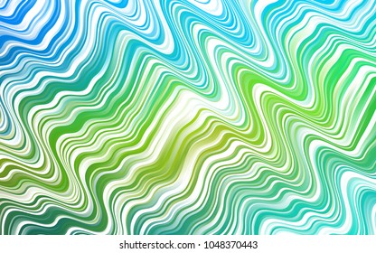 Dark Blue, Yellow vector template with abstract lines. Colorful illustration in abstract marble style with gradient. Marble style for your business design.