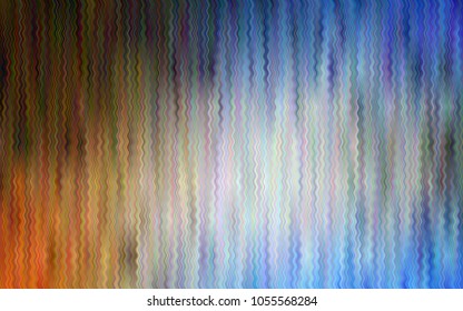 Dark Blue, Yellow vector template with liquid shapes. Colorful abstract illustration with gradient lines. A completely new template for your business design.
