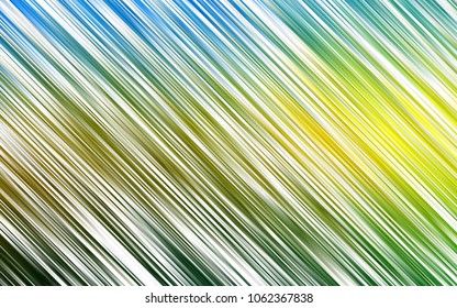 Dark Blue, Yellow vector template with repeated sticks. Decorative shining illustration with lines on abstract template. Best design for your ad, poster, banner.