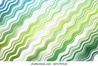 Dark Blue, Yellow vector template with liquid shapes. Brand-new colored illustration in marble style with gradient. Pattern for your business design.
