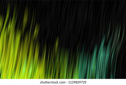 Dark Blue, Yellow vector template with abstract lines. Brand-new colored illustration in marble style with gradient. The elegant pattern for brand book.