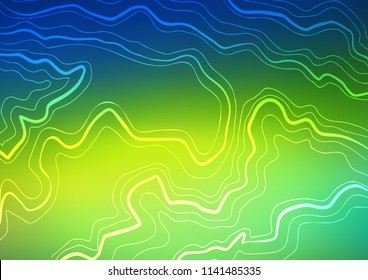 Dark Blue, Yellow vector template with repeated sticks. Modern geometrical abstract illustration with staves. The pattern can be used for busines ad, booklets, leaflets