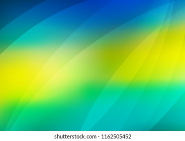 Dark Blue, Yellow vector template with repeated sticks. Decorative shining illustration with lines on abstract template. The pattern can be used for websites.