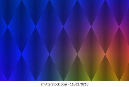 Dark Blue, Yellow vector template with crystals, rectangles. Modern abstract illustration with colorful rectangles. Smart design for your business advert.