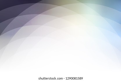 Dark Blue, Yellow vector template with bubble shapes. Geometric illustration in marble style with gradient.  New composition for your brand book.