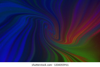 Dark Blue, Yellow vector template with space stars. Modern abstract illustration with Big Dipper stars. Template for cosmic backgrounds.