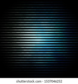 Dark Blue, Yellow vector template with circles. Glitter abstract illustration with colorful drops. New template for a brand book.