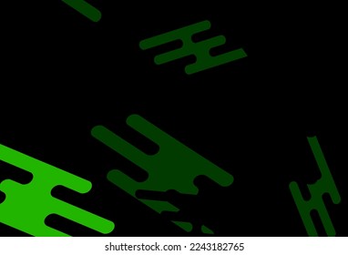 Dark Blue, Yellow vector template with repeated sticks. Glitter abstract illustration with colored sticks. Best design for your ad, poster, banner.