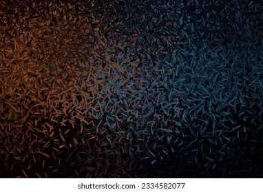 Dark Blue, Yellow vector template with repeated sticks. Blurred decorative design in simple style with lines. Best design for your ad, poster, banner.