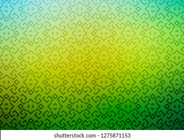 Dark Blue, Yellow vector texture with colored lines. Blurred decorative design in simple style with lines. Pattern for business booklets, leaflets.