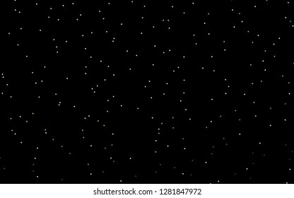 Dark Blue, Yellow vector texture with beautiful stars. Decorative shining illustration with stars on abstract template. The pattern can be used for new year ad, booklets.
