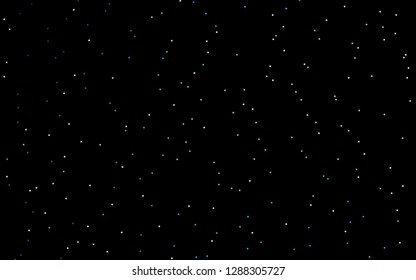 Dark Blue, Yellow vector texture with beautiful stars. Modern geometrical abstract illustration with stars. The pattern can be used for websites.
