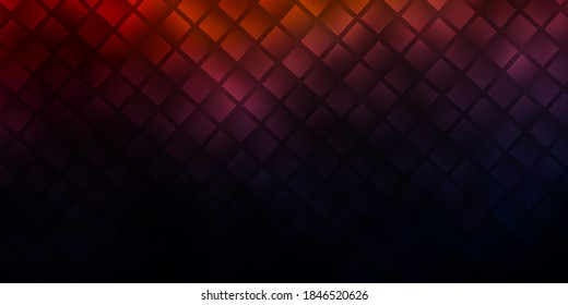 Azul oscuro, textura vectorial amarilla en forma rectangular. Ilustración con un conjunto de rectángulos de gradiente. Plantilla moderna para su página de inicio.