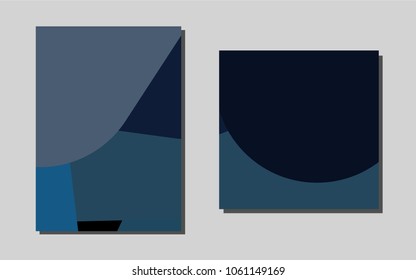 Dark BLUEvector banner for websites. Modern abstract design concept with colorful gradient. Pattern for beautiful business cards, folders.