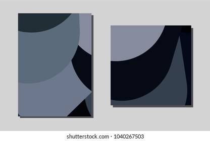 Dark BLUEvector pattern for posters. Modern abstract design concept with colorful gradient. Pattern can be used as a template for calendars.