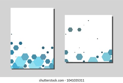 Dark BLUEvector template for landing pages. Blurred decorative design in abstract style with textbox. Pattern for ads, leaflets, labels of your business.