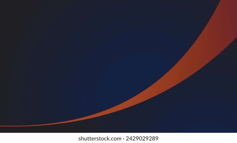 Dark blur abstract gradient background wallpaper design vector image with curve line for backdrop or presentation