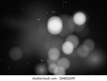 Dark bokeh. Vector eps 10