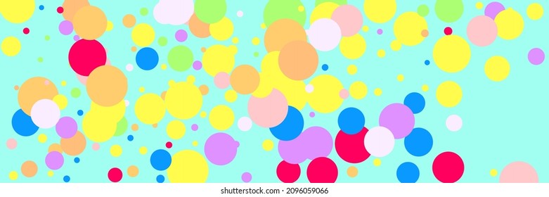 Dark Bordo Red Circles Violet Background. Color Kids Blue Indigo Beige Pattern. Bright Vibrant Yellow White Pastel Purple Composition. Green Multicolor Rainbow Children Play Pink Background.