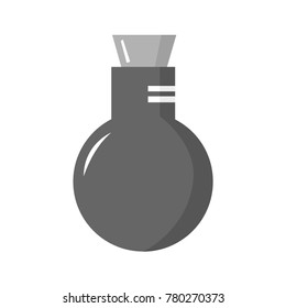 Dark bottle with a cork