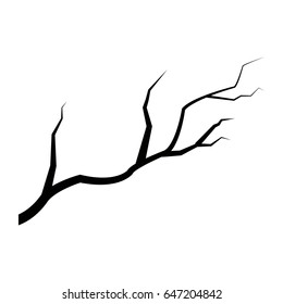 dark branch tree plant forest icon