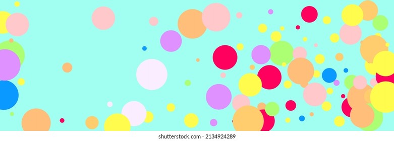 Dark Bright Green Play Red Kids Composition. Purple Color Children Rainbow Indigo Print. Multicolor Vibrant Yellow Beige Bordo Background. Pink Blue Pastel Violet White Circles Illustration.