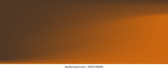 Dark and bright orange gradient abstraction wallpaper template. Orange Gradation background, no text. Perfect for Halloween, autumn, fall, thanksgiving, warm designs. Vector Illustration.