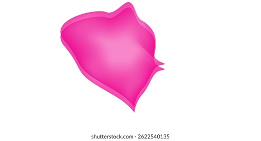 Diseño de salpicaduras de color rosa brillante oscuro, mancha de Vector de acuarela púrpura. eps 10