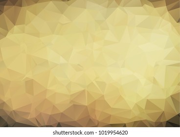 Dark Brown, Abstract Polygonal Mosaic Background, modern background, Low Poly Style, Vector illustration, Business Design Templates