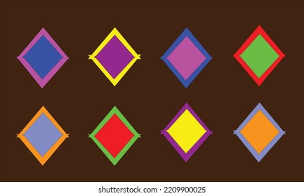 dark brown background with plaid