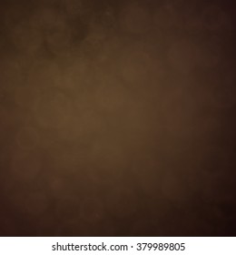 Dark brown bokeh background. Vector abstract image.