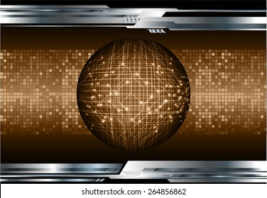 dark brown color Light Abstract Technology background for computer graphic website internet and business. circuit. silver background
