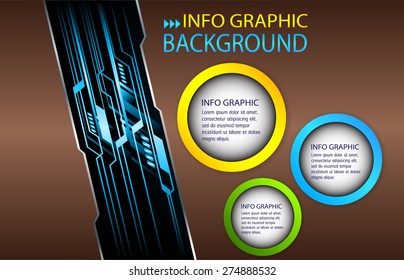 dark brown color Light Abstract Technology background computer graphic website internet and business. circuit. vector illustration. text box. Brochure. card. banner flyer magazine.Design label. circle