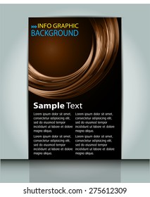 dark brown color Light Abstract Technology background computer graphic website internet business. circuit. vector illustration. text box. Brochure. card. banner flyer magazine. Design label