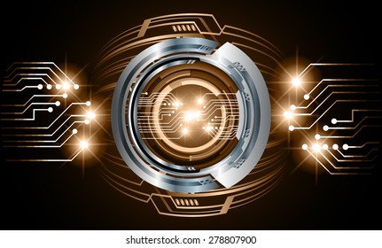 dark brown color Light Abstract Technology background for computer graphic website internet and business. circuit. vector illustration. pixel. mosaic. infographics. silver. eye eyeball.