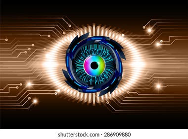 dark brown color Light Abstract Technology background for computer graphic website internet and business. circuit. vector illustration. info graphics. wave. beam. ray. Spark. eye