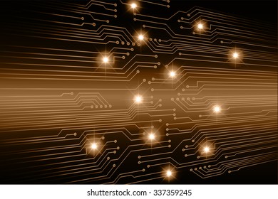 dark brown color Light Abstract Technology background for computer graphic website internet and business. circuit. vector illustration. abstract. infographics. motion move blur.neon. Spark