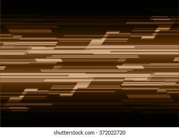 Dark brown color Light Abstract Technology background for computer graphic website internet and business. move