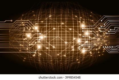 dark brown color Light Abstract Technology background for computer graphic website internet and business. circuit. illustration. digital. infographics. binary code.vector