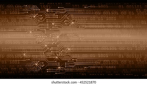 dark brown cyber Light Abstract Technology background for computer graphic website internet business. circuit. illustration. digital. infographics. binary code background. www.vector.Spark.zero one