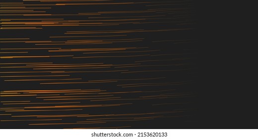 Dark Brown Fading Horizontal Scarcely Striped Lines Pattern - Digitally Generated Abstract Background in Editable Vector Format