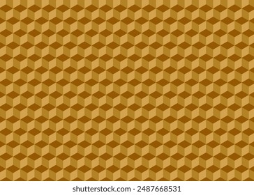 Dunkelbraune geometrische Textur. Abstrakte Hintergrund-Vektorgrafik kann in Cover-Design, Buchdesign, Website Hintergrund, Banner, Poster, Werbung verwendet werden.