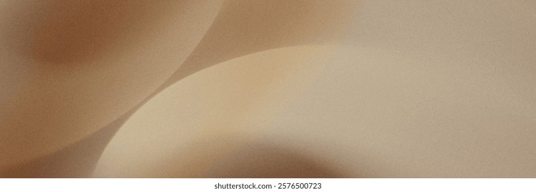 Dark brown gradient mesh background with noise as a seamless pattern. Soft mocha mousse color abstract vector illustration 