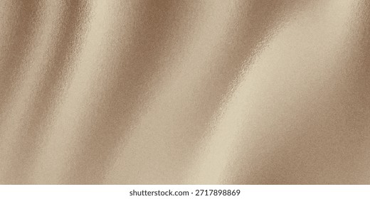 Dark brown gradient mesh bg with noise as a seamless pattern. Soft mocha mousse color abstract vector illustration with watercolor effect and texture. Blurred vector background