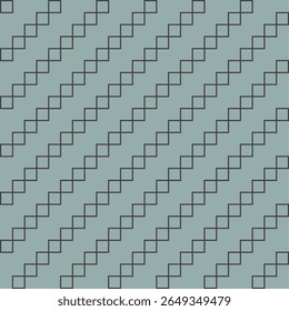 Dark brown grid pattern created from small connecting squares on a blue-grey background