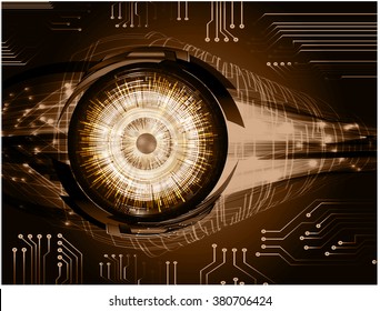 dark brown illustration of technology internet network computer background with binary number, style background.