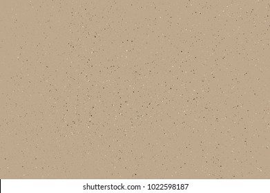 Dark brown Kraft paper, background texture of old paper. isolated vector for design of vintage postcards and menu